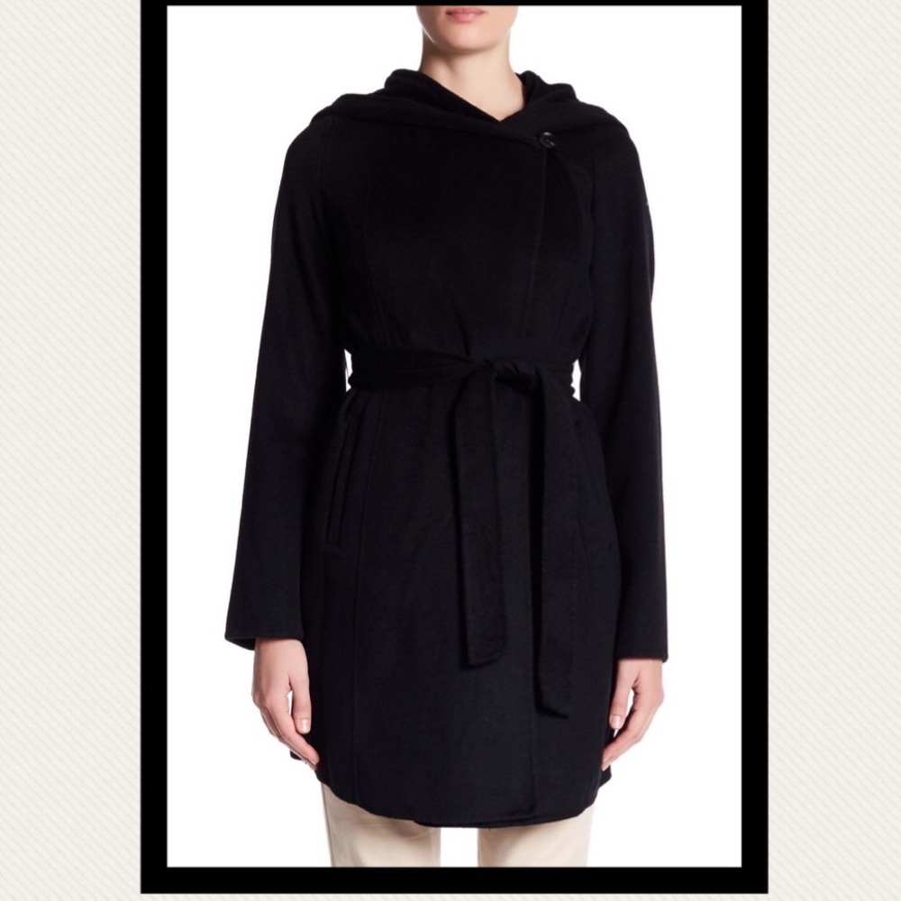 Michael Michael Kors Wool-Blend Wrap Coat